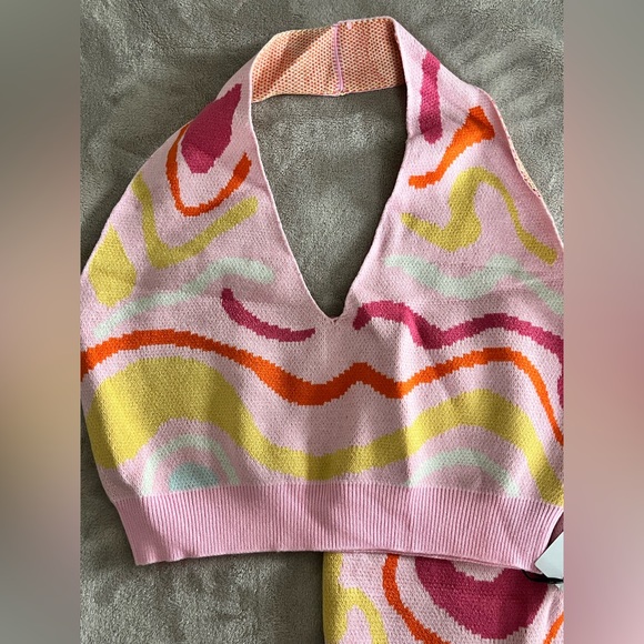 Cider Skirts Nwt Two Piece Skirt And Halter Top Set Poshmark